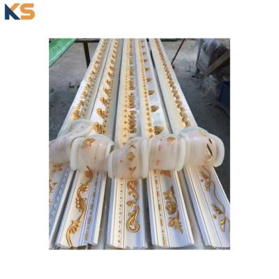 China Mordern Silicone Latex Mold for Gypsum Cornice Molding Gold Molding for sale