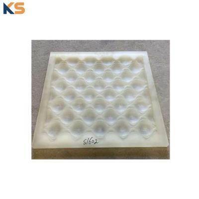 China Mordern Silicone Rubber Mold for Casting 3D Gypsum Plaster Gesso Wall Ceiling Panel for sale