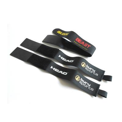 China Ski carrier Wholesale Rubber Alpine Ski Strap Band with Pull Tab for sale