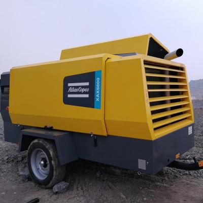 China Portable Rock and Water Well Drilling Atlas Copco Air Compressor for sale