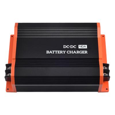 China China-chic new car EV/RV battery DC-DC 12V 40A charger/lead acid camper/lithium/LiFePO4 battery charger for sale