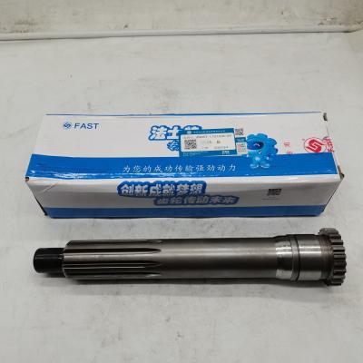 China Fast 8JS85T gearbox one shaft input shaft JS85T-1701030-26 for foton spare parts fast gearbox parts original for sale