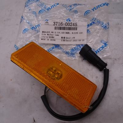 China Yutong bus spare parts original side marker light 3716-00245 for yutong bus parts yutong bus spare parts zu verkaufen