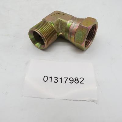 China 1 inch right angle wire tubing universal right angle iron joint 01317982 zu verkaufen