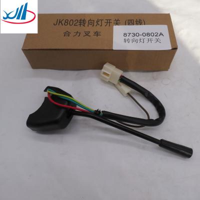 China Forklift spare parts turning lamp switches Turn Signal Switch Assy JK802 8730-0802 à venda