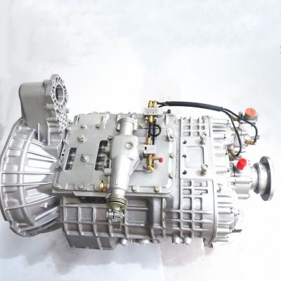 China Used In HOWO Gearbox High And Low Conversion Original Quality Gearbox Shaftue Gearbox zu verkaufen