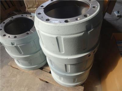 China Faw / Dongfeng Truck Parts Chassis Front And Rear Brake Drum High Quality Iron Materials en venta