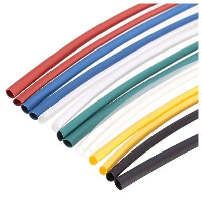 China LOW VOLTAGE Hampool Polyolefin Plastic Tube Auto Colored Flexible Heat Shrink Tubing for sale