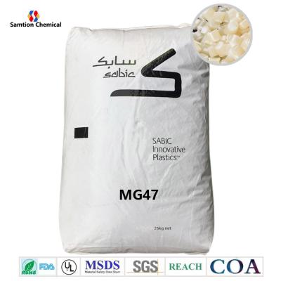 China Pellets de resina de uso múltiple sabics ABS Cycolac MG47 a granel en venta