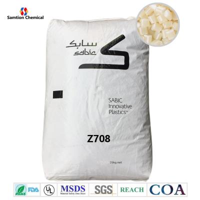 China Pellets para inyección de plástico blanco industrial sabics Cycolac Z708 en venta