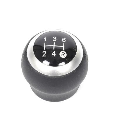 China Black leather and plastic gear shfit knob for Corolla 1.8MT 2007 2008 2009 2010 2011 2012 2013 for sale