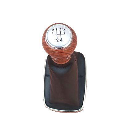 China FENGCHEN Leather Shift Button Leather Cover For BORA GOLF MK4 JETTA 98-04 for sale