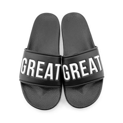 China Wholesale Custom Color Men's Sandals Slipper Greatshoe Slippers Summer Anti-slippery With Logo for sale