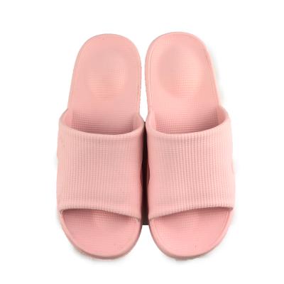 China Greatshoe Flat Bottom Anti-slippery Non-slip Bathroom Slippers, Lovely Pink Indoor Slippers For Women for sale