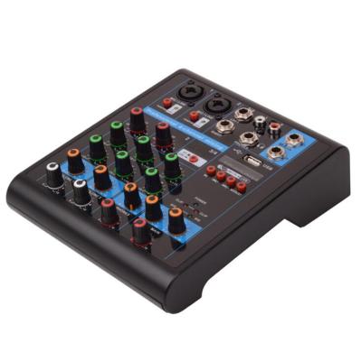 China Usb Sound Card Music Maker Best Price Vintage Console Mixing Audio Mixer for sale