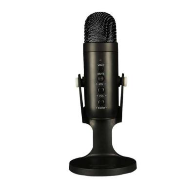 China Professional Conference Microphone 2021 New Design Studio Usb Condenser Microphone For Broadcasting for sale