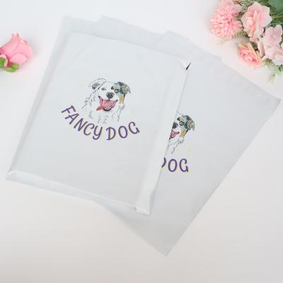 China shoes & Custom Colored Logo Printing Self Sealing Poly Logo Printing Bag White Self Seal Clothing Bag Postage Packaging Mailing Messenger For Underwear for sale