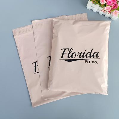 China shoes & clothing personalized poly mailers compostable eco friendly packaging bags clothing beige mail bags custom waterproof mailing bags for sale