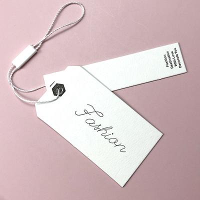 China Other Luxury Paper Hang Tag Custom Hair Extension Label Fashional Hang Tag Garment Accessories Apparel Tag With Printing Logo for sale