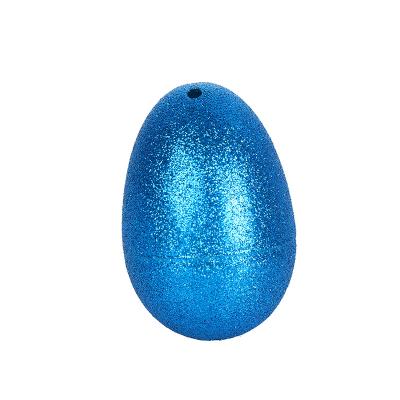 China Solid Color Indoor Artificial Shiny Particles Factory Price Decoration Openable Plastic Easter Eggs for sale