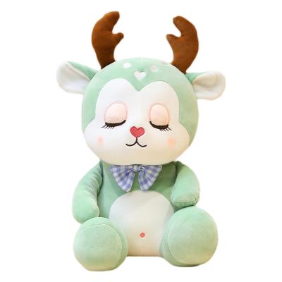 China New Fashion Wholesale Plush Toys Smart Factory Price Free Sample Custom Animals Moving Christmas Stuffed Plush Deer Animal Toy for sale