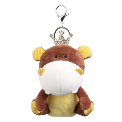 China Factory wholesale plush audit toy ICTI plush toy ICTI plush key chain custom mini plush toy key chain for sale