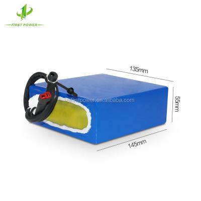 China Electric Bicycles/Scooters OEM 36V 11Ah PVC Battery 18650 Cells Li Ion Battery Pack (Customized) With Hang Bag For Ebike for sale