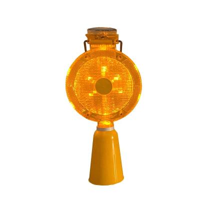 China For road safety Solar LED Traffic Warning Flashing Lamps Barricade light For Road Safety for sale