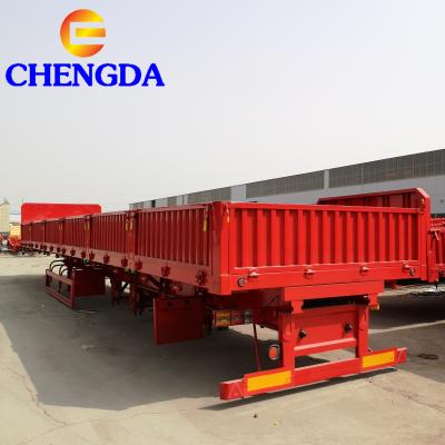 China Brand New Truck Trailer Cargo Barrier Side Wall Semi Trailer for sale