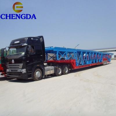 China Truck trailer promotion price trailer to transport cars and car carrier trailers for sale for sale