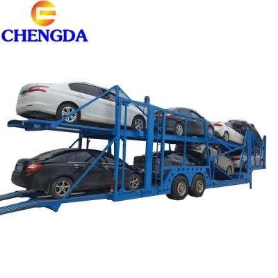 China Truck Trailer 2 or 3 axle 25-60 ton car transporter semi trailer for sale for sale