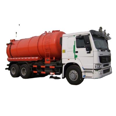 China Used And New 6x4 Sinotruck Howo Sewer Puller Suction Service Truck 6800x2496x2958mm for sale