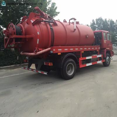 China 14m3-16m3 HOWO sewage vacuum truck, sludge vacuum tank, sewage suction truck for sale ZZ1167M4617C for sale