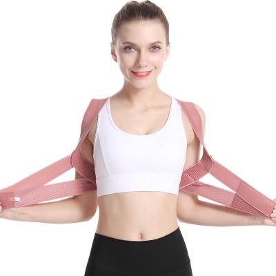 China Breathable Back Posture Corrector Hook And Loop Adjustable Posture Corrector for sale