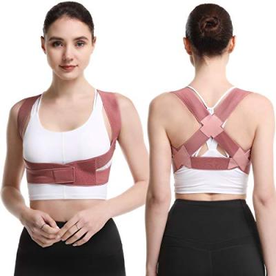 China Comfortable Adjustable Breathable Back Support 2021 Adjustable Women Men Posture Support Strap Medakor Back Brace Posture Corrector for sale