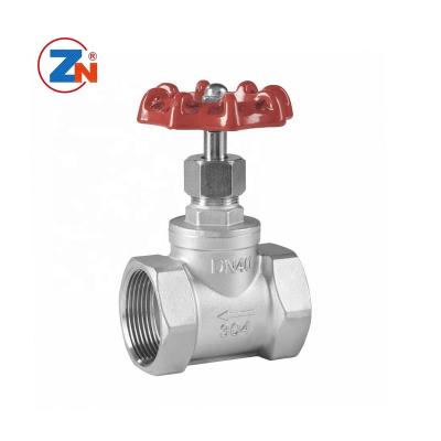 China General CF8 Screw End Water Oil Stainless Steel Pipe 304Thread Screw End Cut Out Stop Ball Valve for sale