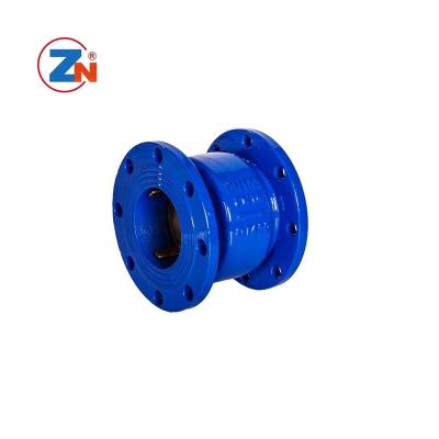 China General Hot Selling Flanged Quiet Silenced Check Valve Silenced Double Flanged Globe Check Valve Silencer Double Check Valve for sale