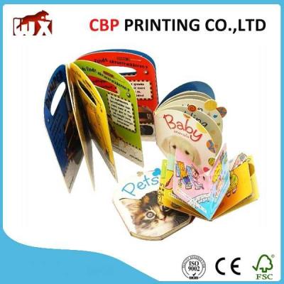 China Pop Up Shape Book Round Corner Educational Children'S Hard Books for sale