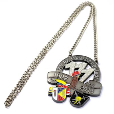 China Europe Personalized Custom Colorful 3D Metal Award Souvenir Carnival Medal for sale