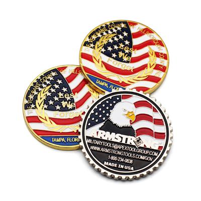 China Europe Customized USA Navy Zinc Alloy Army Logos Soft Enamel Souvenir Metal Plate Coins for sale