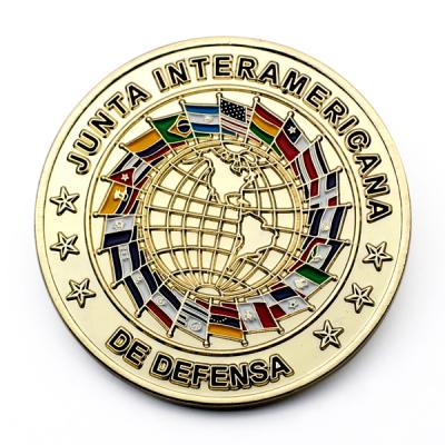 China Custom Collectible Europe Gold Coin Challenge Coin Prizes Bulk Wholesale Coins for sale