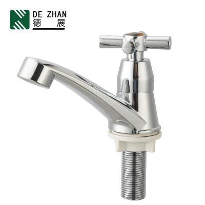 China CLASSIC Chrome Single Handle Plastic Basin Faucet Single Hole for sale