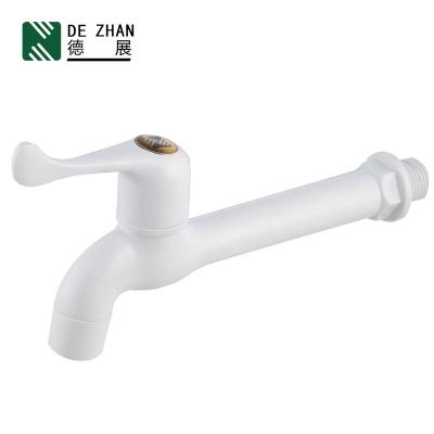 China Traditional Plastic Water Faucet Body Bathroom Faucet Long for Washing Machine/Basin/Garden/Kitchen for sale