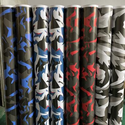 China Auto Car Wrap Vinilo Adhesivos Camouflage Sticker Motorcycles Car Vinyl Wrap Scratch Resistant Decoration Film Auto Vinyl Wrap For Car for sale