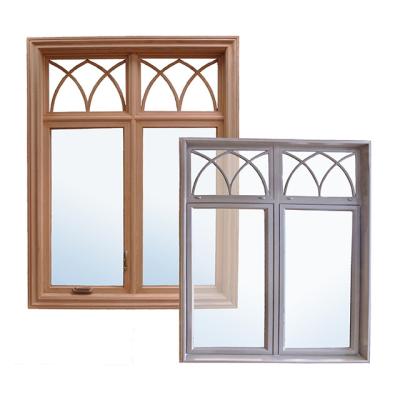 China Soundproof; security french design arch windows and doors exterior aluminum windows for sale