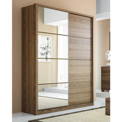 China Expandable Modern Aluminum Luxury Design Bedrooms Sliding Door Wardrobes for sale