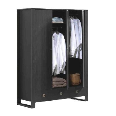 China Small Bedroom Expandable Laminate Cloakroom Closet Nice Design Wardrobe Closet for sale