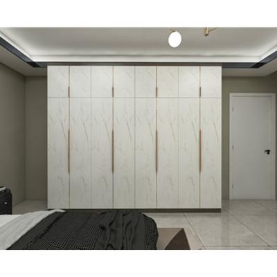 China Modern Durable Custom Luxury Clothes Bedroom Wardrobe Closet Ideas Designs Walk In Closet for sale