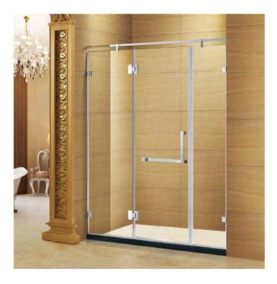 China Soundproof; Luxury Glass Compartment Bathroom Shower Safety Door Shower Enclosure Glass Enclosure for sale