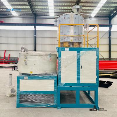 China 400-600 kg/h High Speed Plastic PVC Mixer Machine 2500*2100*3800mm Te koop